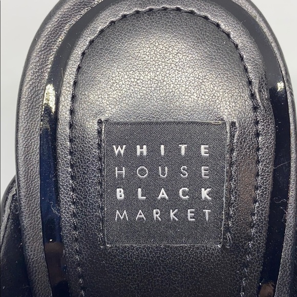 39. White House Black Market Ariah Oxford Mules size 9 - Picture 8 of 9